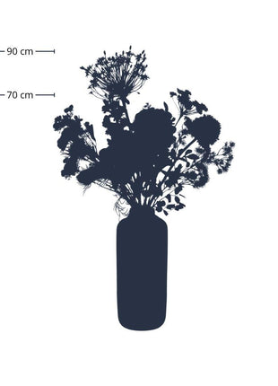 Kunstbloemen boeket - Pastel - 70 - 90 cm