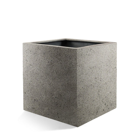 Pot Grigio Cube – Luxe betonnen designpot | Tijdloze en duurzame plantenbak voor binnen & buiten - Kamerplant