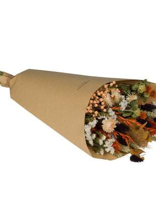 Droogbloemen - Field Bouquet Large - Dark Amber - 8 boeketten - ↕60cm